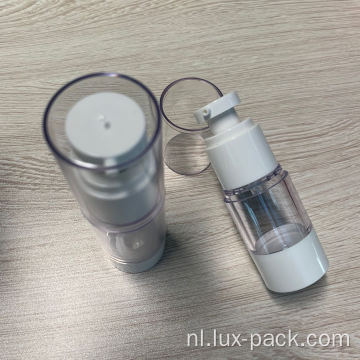 Airless pompspray crème fles cosmetische lotionpomp